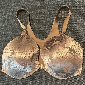 Soma Elegant Lace Bra in Brown and Gold
